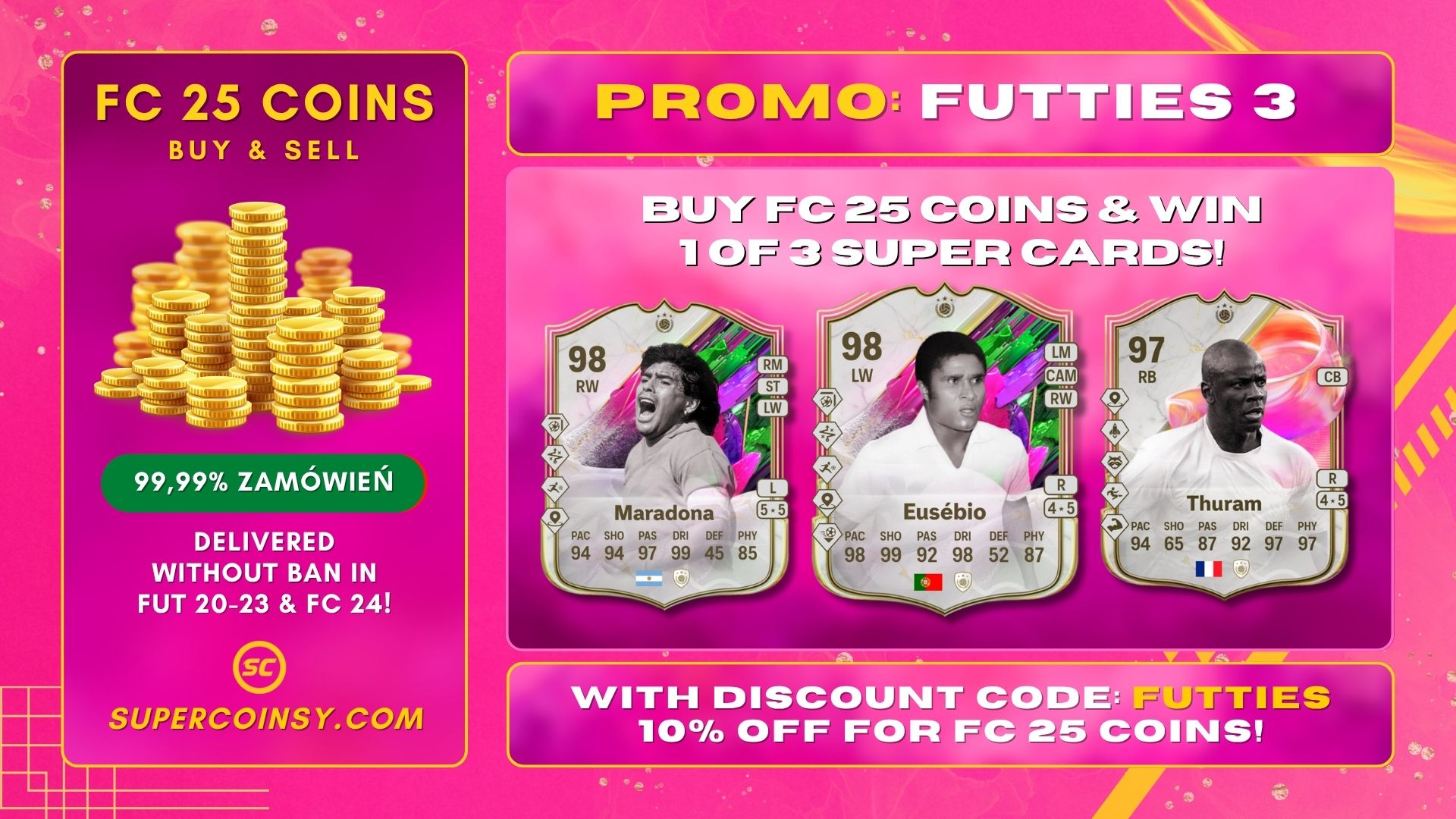 PROMOCJA FUTTIES 3 - FC 25
